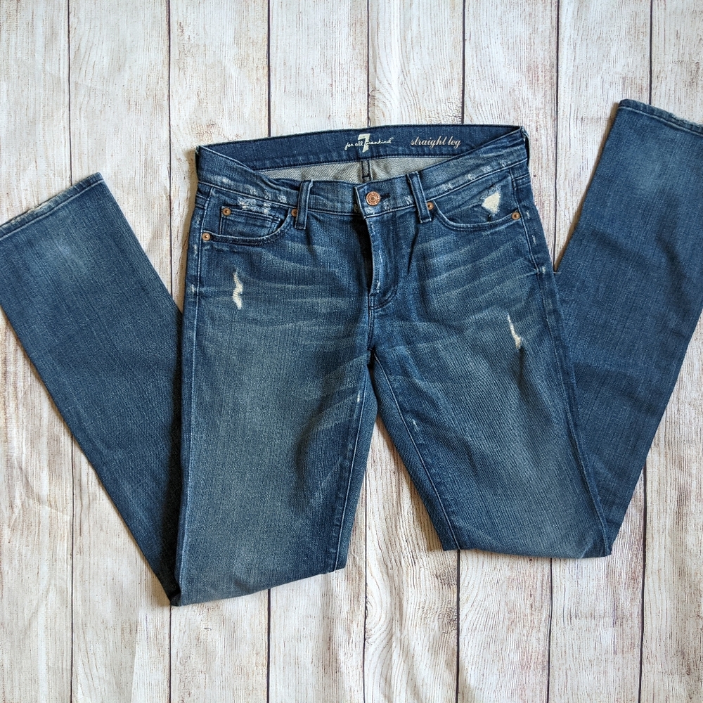 7 for All Mankind Sequin Pocket Jeans -27